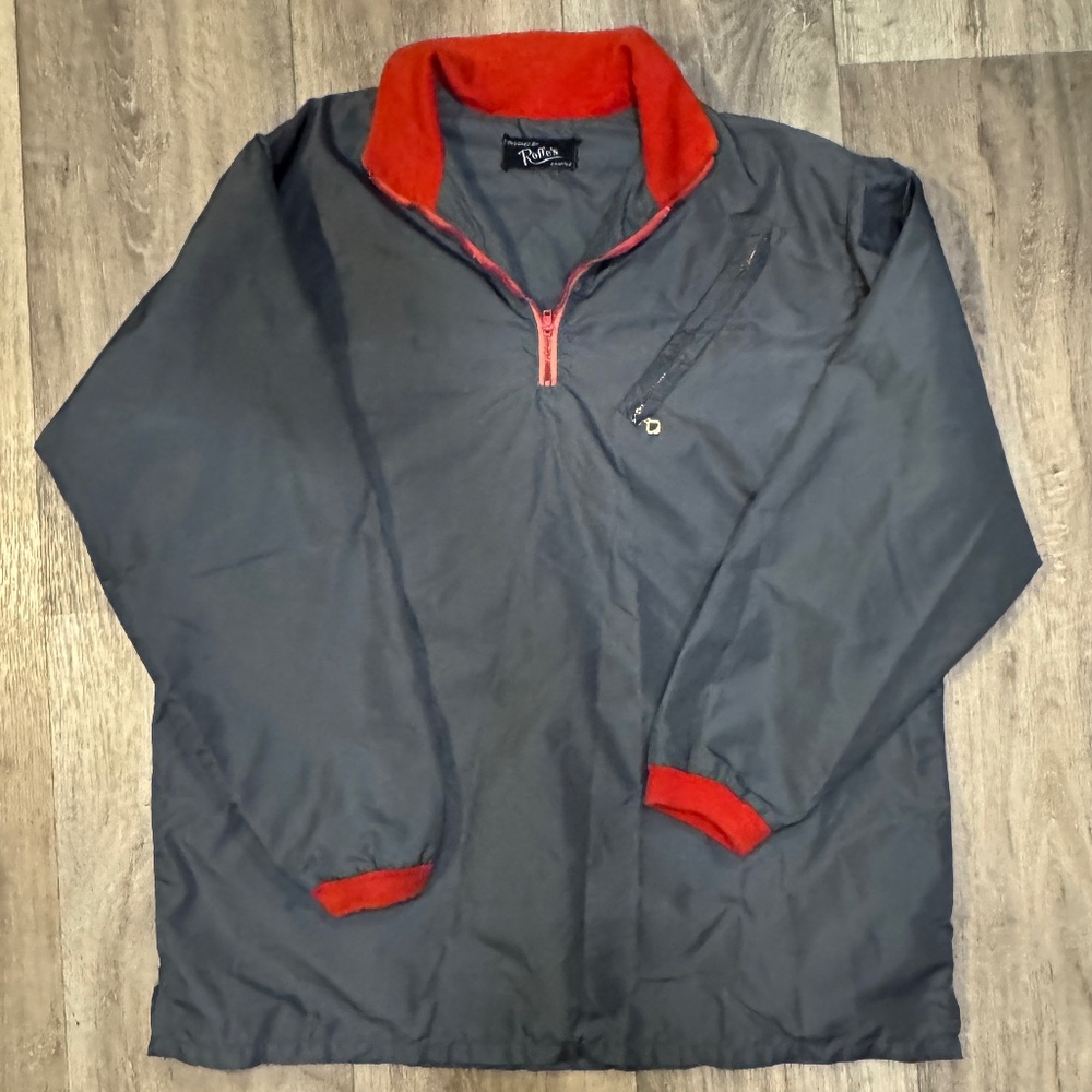 ROFFE's  SEATTLE VINTAGE WIND BREAKER 1/4 ZIP-RARE FIND!
